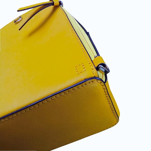 Kate Spade Yellow CONVERTIBLE Mini Backpack FREE Shipping - Picture 3 of 7